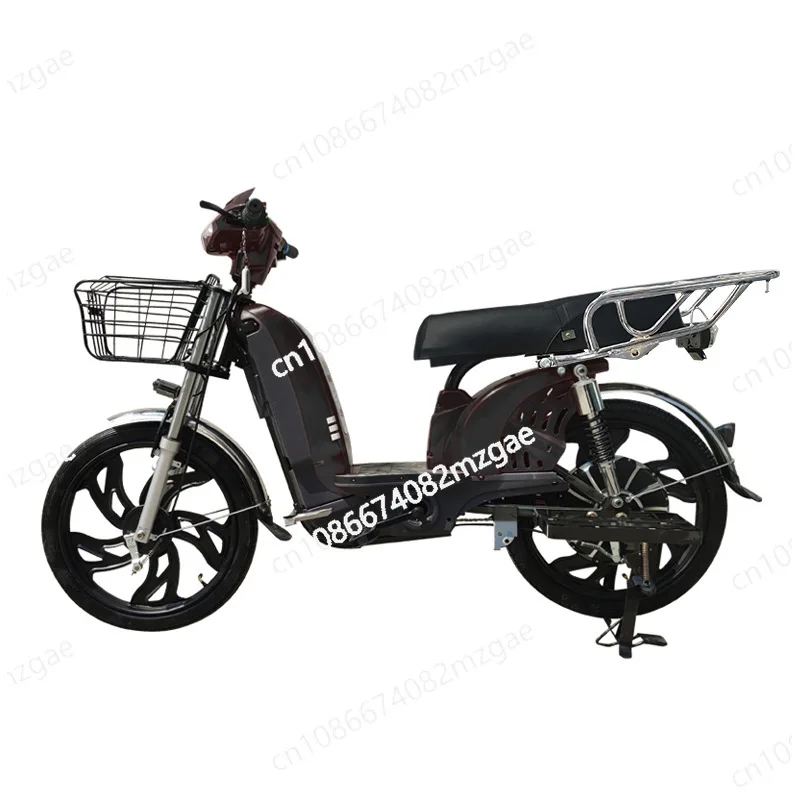 22 inch high carbon steel mountain power type household battery electric bicycle