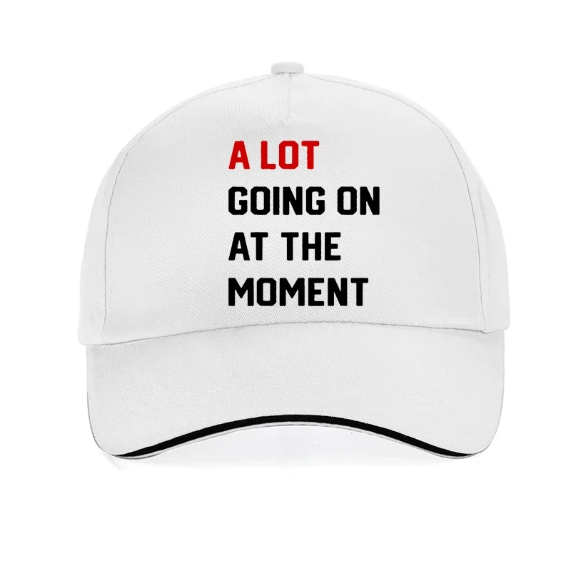 A Lot Going on At The Moment Funny hat Letters Printed Personality Sarcastic Sayings Quote Awesome Graphic men hats