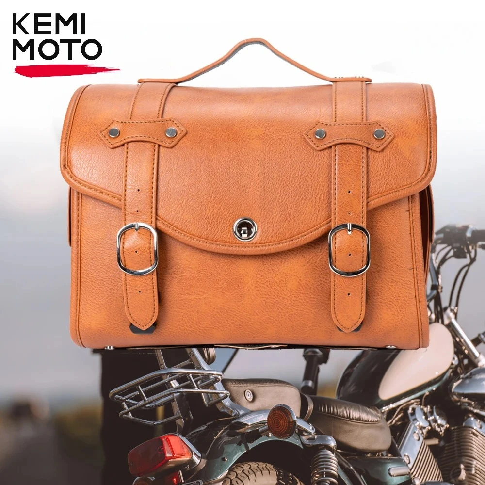 

Motorcycle Back Seat Tail Bag Trunk Handbag Motocross Saddlebag Universal for BMW for Yamaha for Honda Riding Travel Luggage Bag