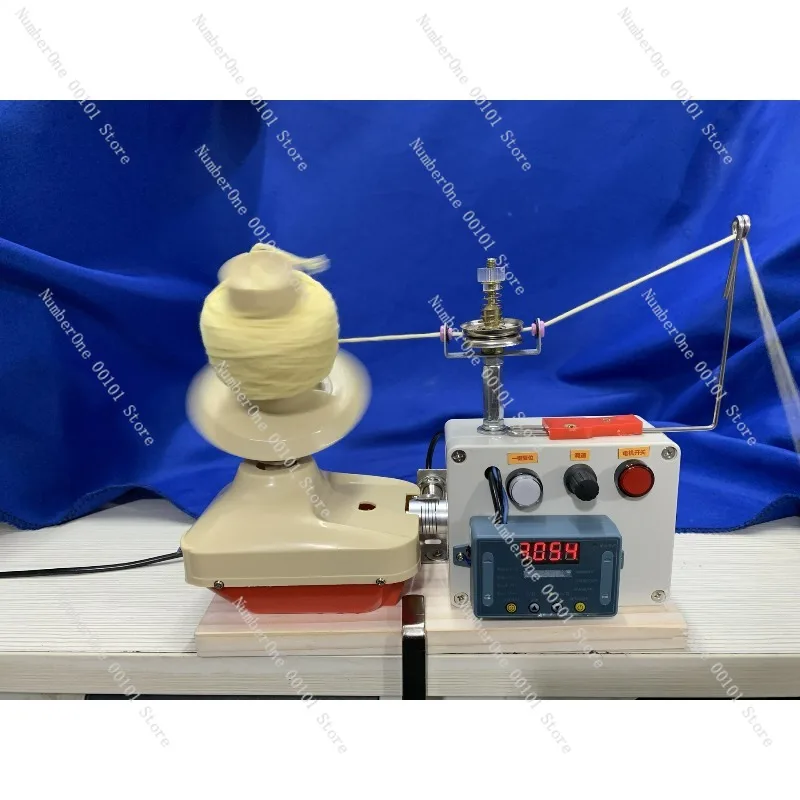 Yarn Winder with Counting, Auto-Start and Auto-Stop, Electric Household Yarn Winder, Balling and Organizing Tool for Yarn, Mergi