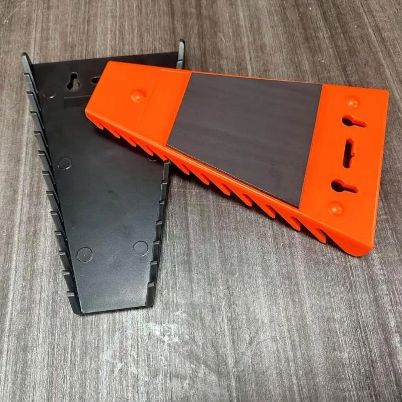 2pcs Multifunktionsmultifunktionsmagnetschlüssel -Rack -Rack -Werkzeughängehalterregal für sichere Werkzeugorganisation in und