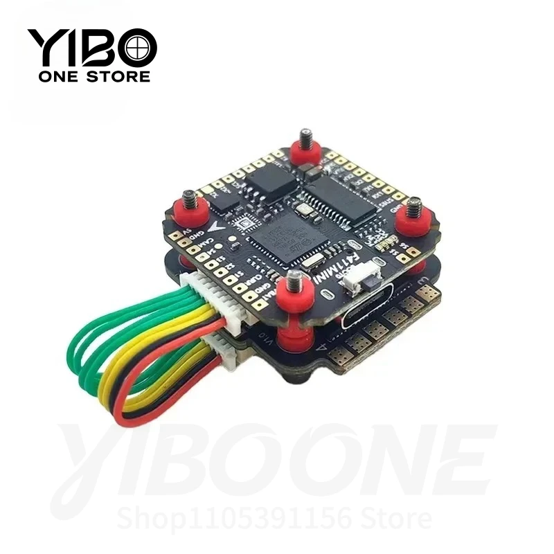 RC 20×20mm F4MINI F411 35A 2-in-1 ESC Stack – Blheli-S Bluejay, Dshot600 for 2-3” FPV Freestyle Racing Drone