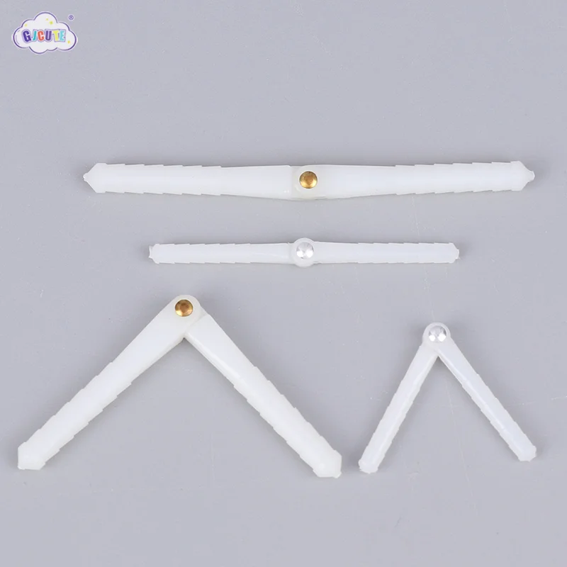 10 PCS High Quality Diameter 2.5mm 4.5mm Plastic Pin Hinge For RC Airplane Model Wing Airplane Model Accessories