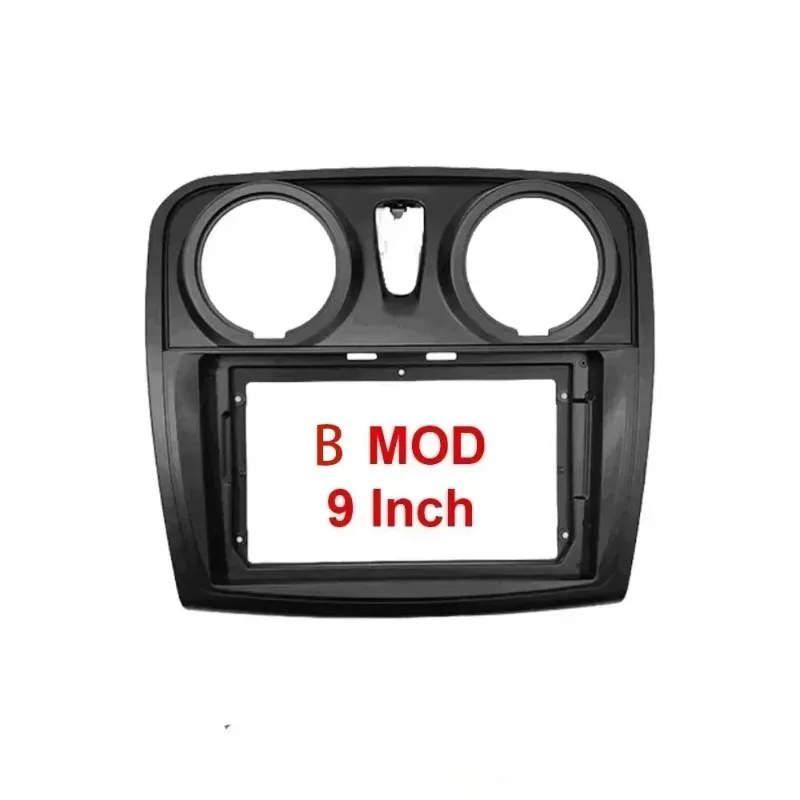 For Renault Logan Sandero Duster Symbol 2012-2020 9/10 Inch Car Frame Fascia Adapter Android Radio Dash Fitting Panel Kit