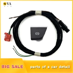 Hill Hold / Auto Hold Switch And Wire For Audi Q5 FY White backlight button LHD 80B 927 143 80B 927 143 A 80B927143