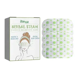 Herbal Essence Hot Compress Eye Mask Herbal Steam Eye Mask Relieves Eye Fatigue and Discomfort Eye Care Relieves Dry Eyes