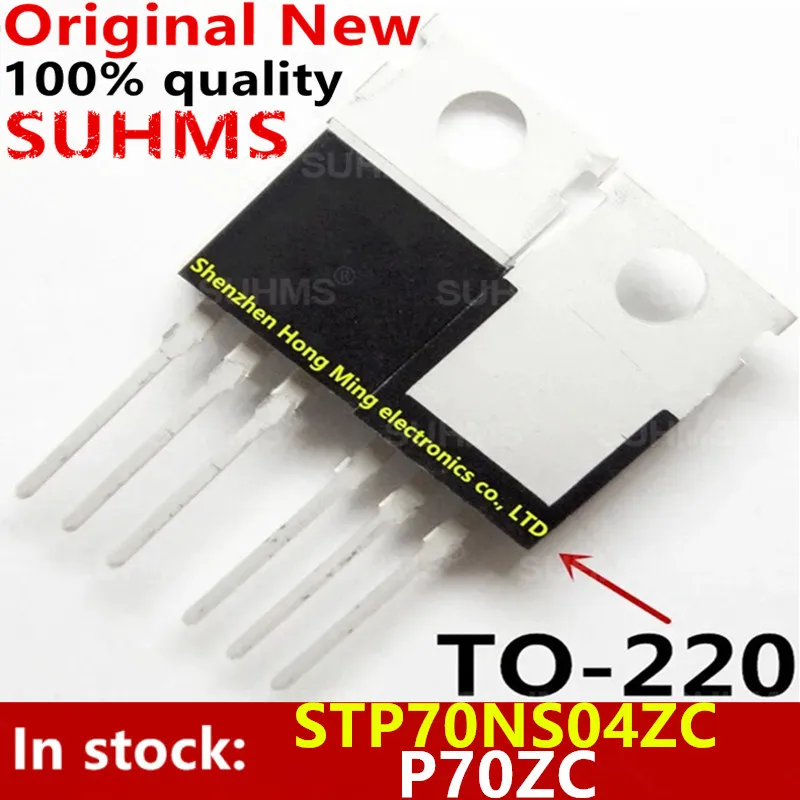 (5 piezas) 100% nuevo STP70NS04ZC P70ZC TO-220 Chipset