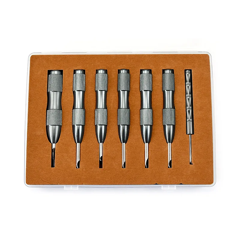 Watch Repair Tool 7-Piece Pry Fundus Knife 7Pc Multi-Specification Combination Open Watch Back Cover Pry Metal