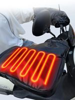 Motorcycle Muffs Warmer Heated Gloves Winter Electric Heatin Handlebar Waterproof Handmuffs Bicycle Handle Cover Hand Covers