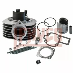 Motorcycle Cylinder Piston Kit 80CC Bore Motor for Suzuki QuadSport LT80 LT80S 1987-2006 KFX80 KSF80 2003-2006 Motoblock Parts