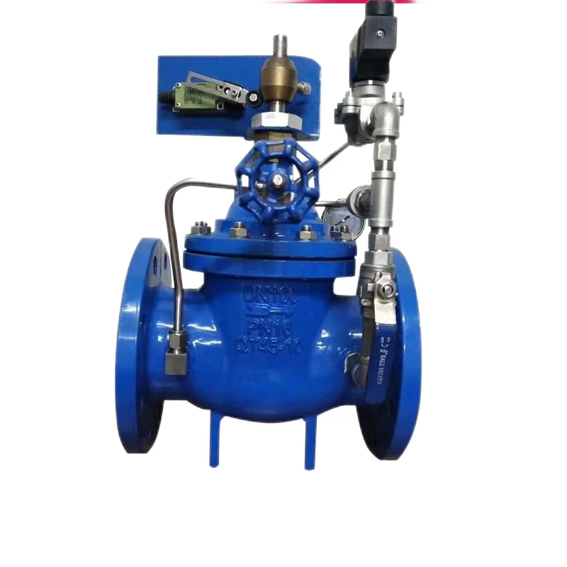 China 700X Regulating CQATMT Limiter Multifunctional Electromagnetic Valve Control Membrane Water Pump Control Valve