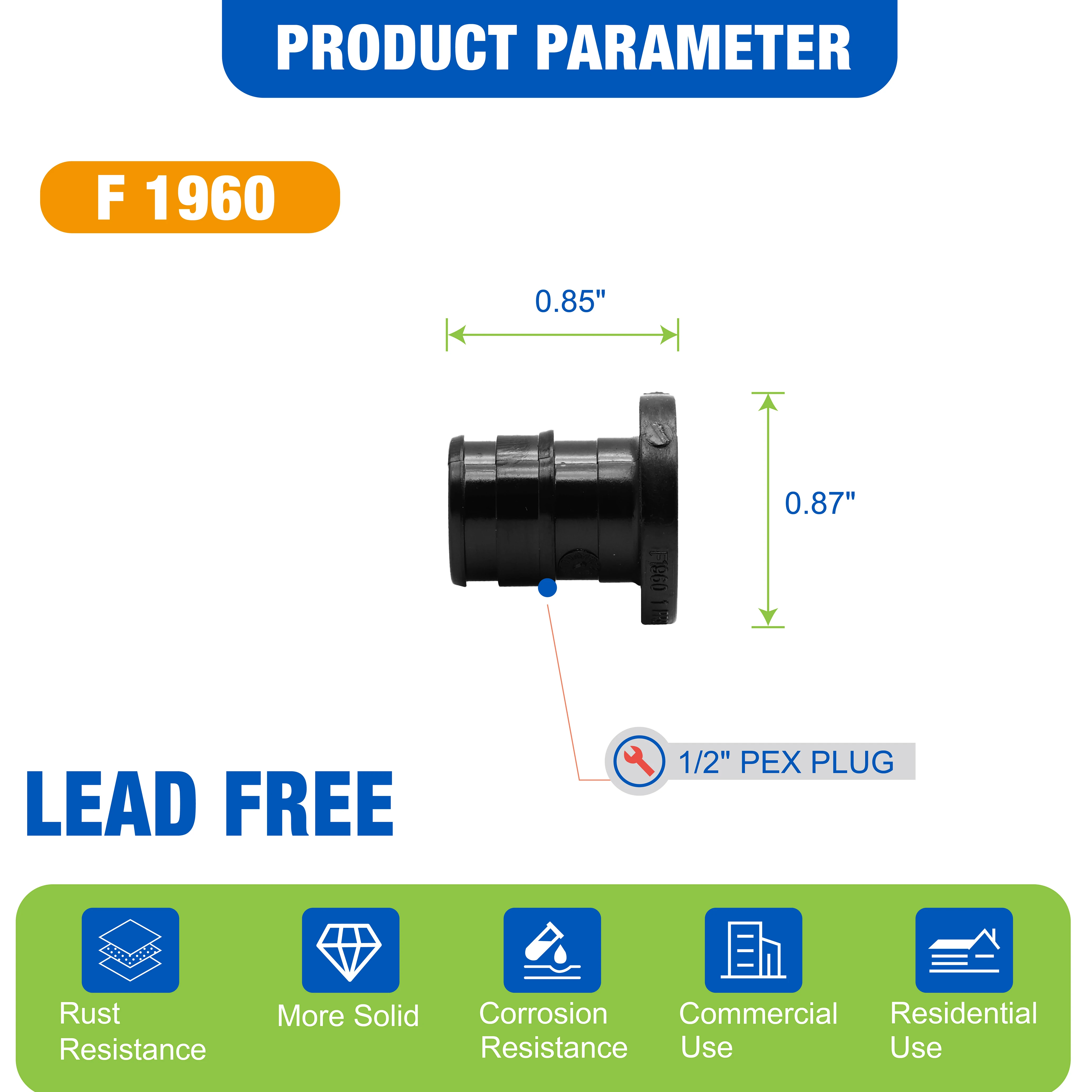 KING SMART  F1960/Wisbo/PEX A Expansion PEX 1/2