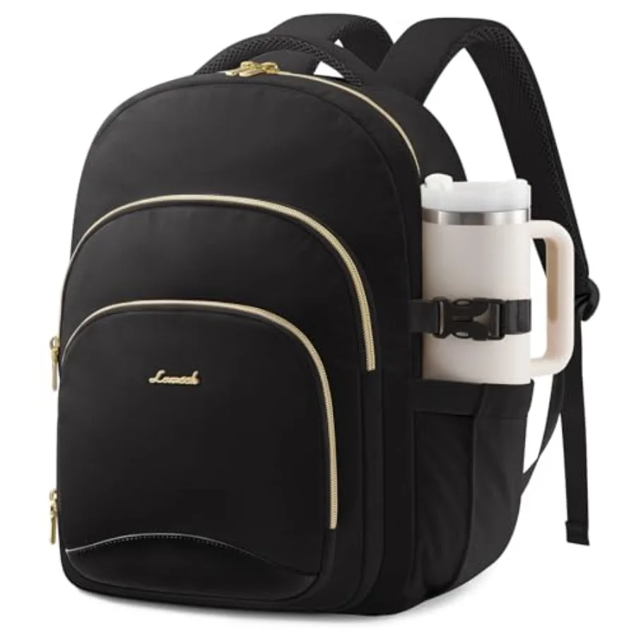 

Laptop Backpack for Women, Work Backpack, Back to School Bookbag for College Student Teen Girls, Casual Personal Item Travel Ba