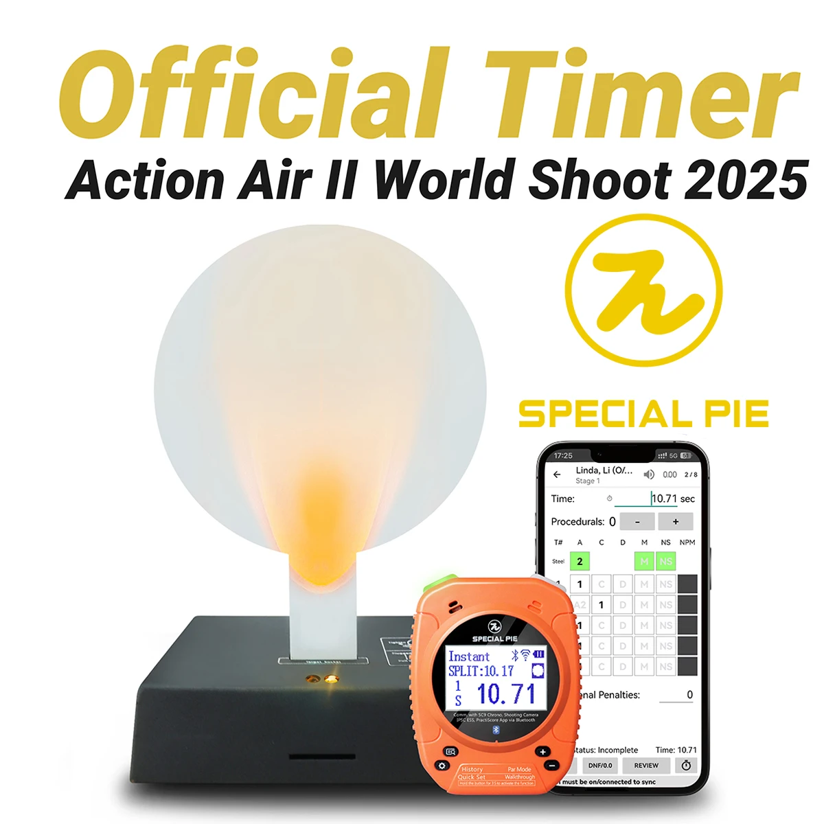 

Таймер для стрельбы-страйкбола, система стрельбы по практике, стопорная пластина, стрельба по мишеням, военная игра, обучение APSC IPSC IDPA