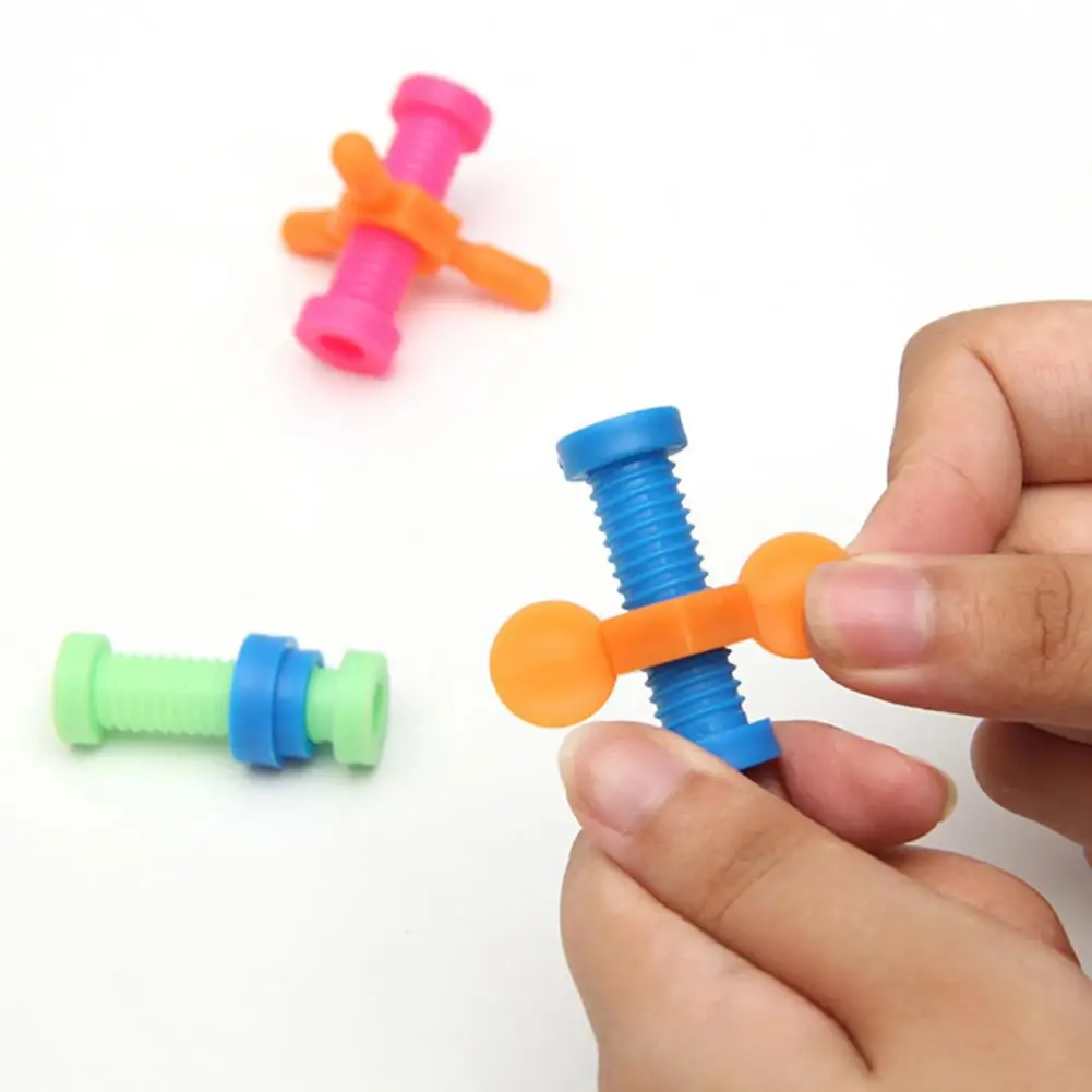 4Pcs Novelty Fingertip Spinner BPA Free Anti Stress Toys Colorful Pencil Topper Fidget Toy Spinner  Stress Relief