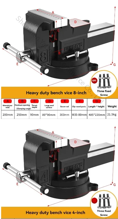 New Tiger Pliers Heavy Duty Table  Industrial Grade Pliers, Multifunctional Universal Table Pliers, Table Tiger Pliers