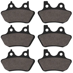 Motorcycle Parts Front or Rear Brake Pads for Harley FLHTC / FLHTCi Electra 2000-2004 FLHR Road King 2000-2007