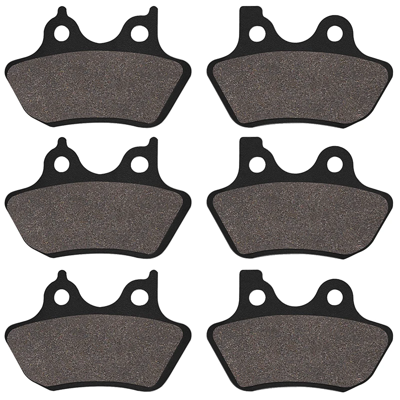 Motorcycle Parts Front or Rear Brake Pads for Harley FLHTC / FLHTCi Electra 2000-2004 FLHR Road King 2000-2007