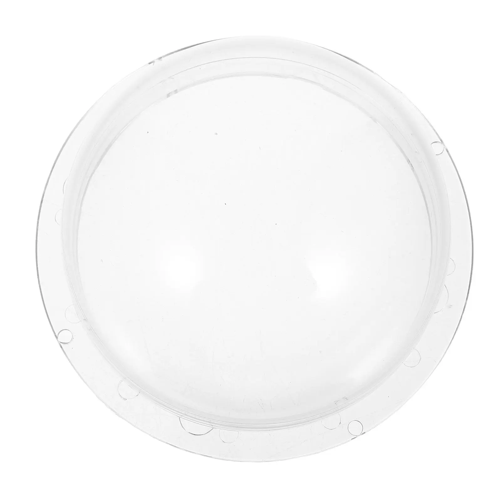Transparent Acrylic Camera Dome Cover 3.8 Inch Outdoor Clear Plastic Security Camera Housing Rainproof Protective Shield