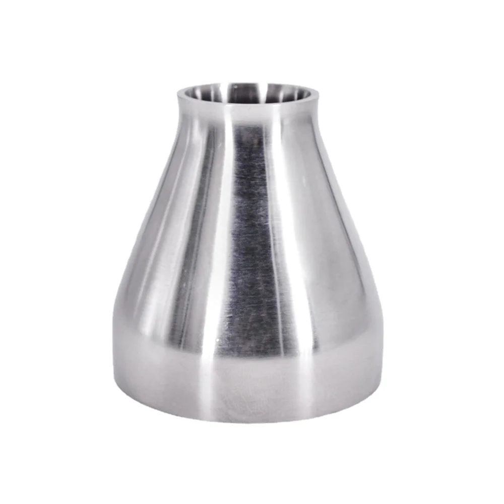 

Size 57mm-76mm OD Butt Weld Reducer SUS 304 Stainless Steel Sanitary Welding Pipe Fitting Homebrew Beer Wine