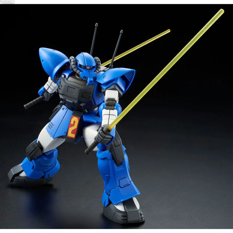 Bandai Original MODEL KIT GUNDAM HGGTO MS - 11 ACT ZAKU 1/144 Anime Action Figure Assembly Model Toys  Model Gifts for Boys