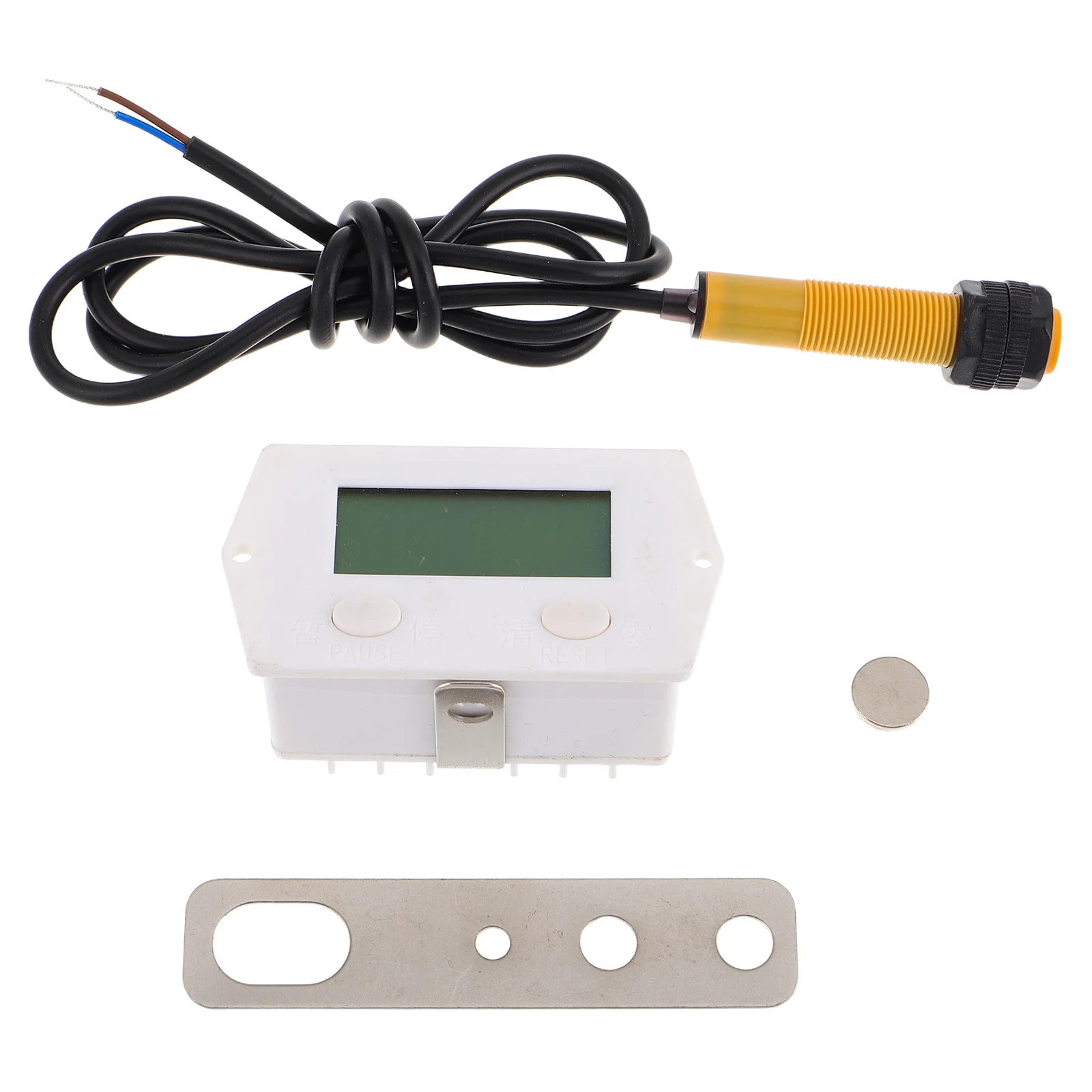 1Set الرقمية الميكانيكية عداد الفرس الاستخدام الصناعي أداة العد الدقيقة لكمة الفرس عداد