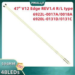 Bande de rétroéclairage LED, 6920L-0131D 6920L-013/s 6922L-0017A 6922L-0018A 47LM6200 LC470EUE 47PFL5007G 47PFL4007G 47LM620T 47LM621S