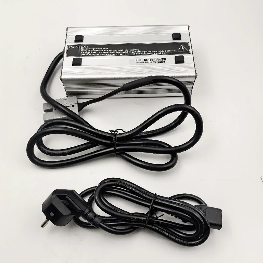 

12V15A QQE180-5CH49 Полуэлектрический штабелер Умное зарядное устройство для аккумулятора вилочного погрузчика