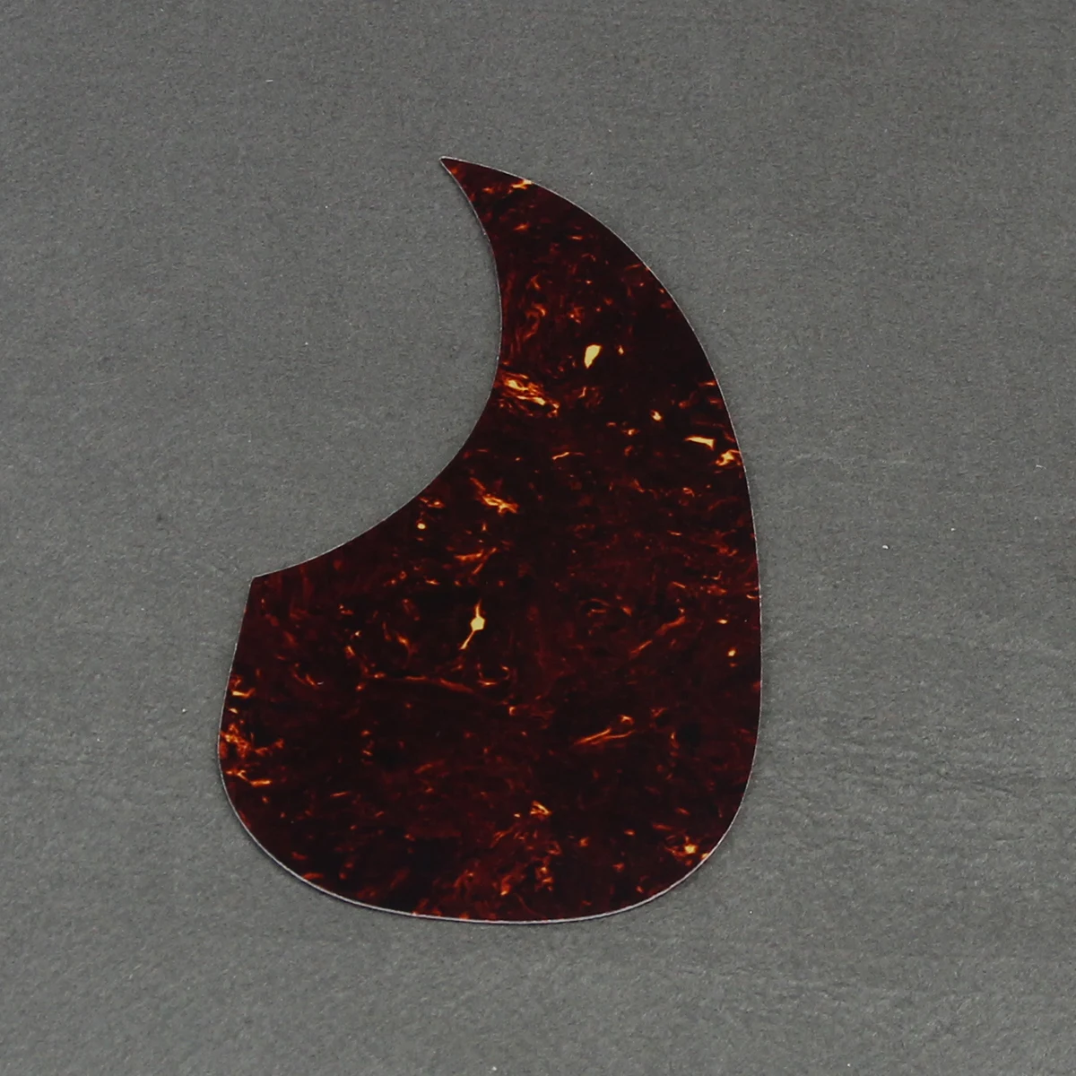 FLEOR 1pcs Self Adhesive Acoustic Guitar Pickguard Folk Acoustic Guitar Pick Guard Plate Red Tortoise / Brown Tortoise