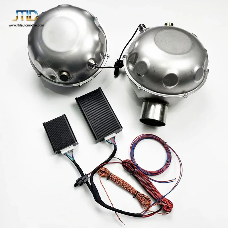 JTLD Universal Electronic Active Sound valve Exhaust Valved Sperakers Muffler With Remote Control Escapes