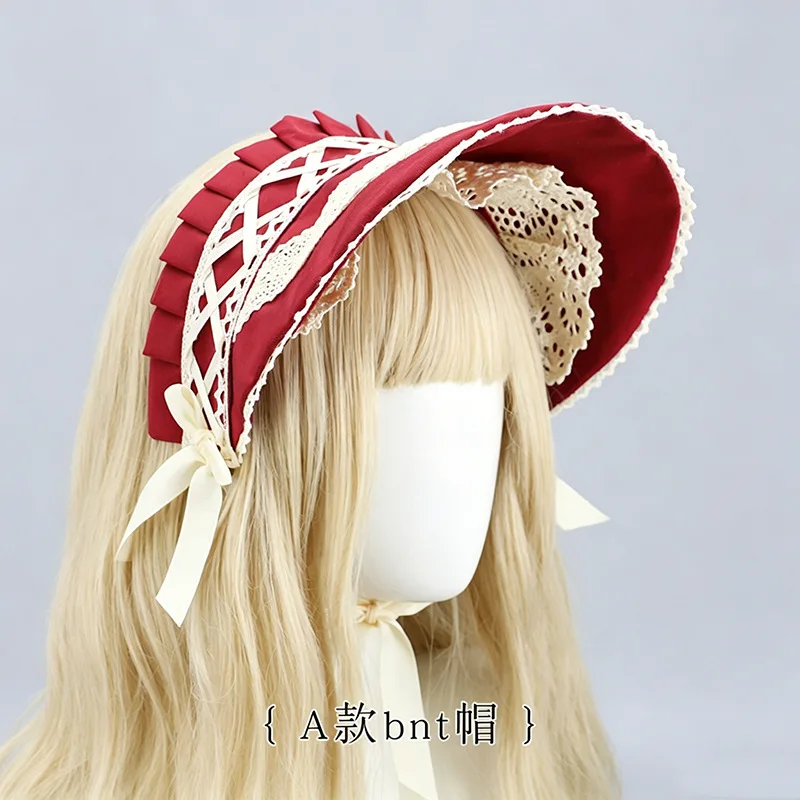

Lolita Lolita Tiara Bnt Lace Bow Accessories Handmade Lofford Hair Cap