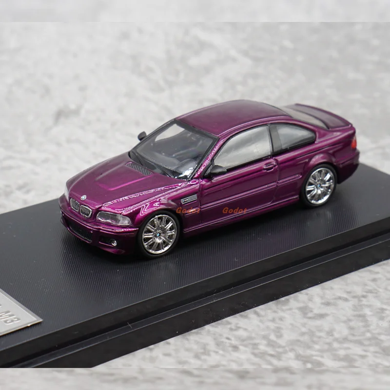 新入荷 Sw Sh 1:64 BMW M3 E46 合金製ミニカー ミニチュアダイキャスト BMW オーナメント カスタム玩具 子供向けギフト