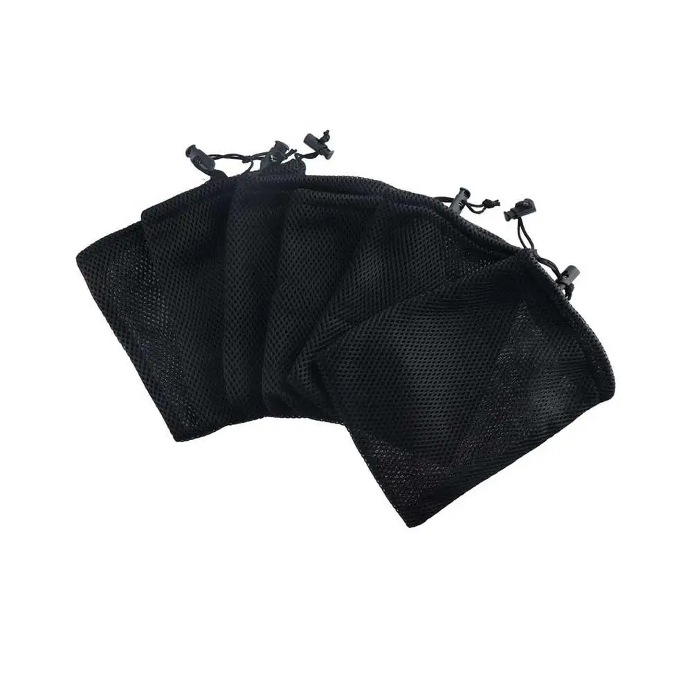 Pouch Earphone USB Cable Data Cable Drawstring Storage Pouch Digital Storage Bags Travel Organizador Mesh Drawstring Pouch