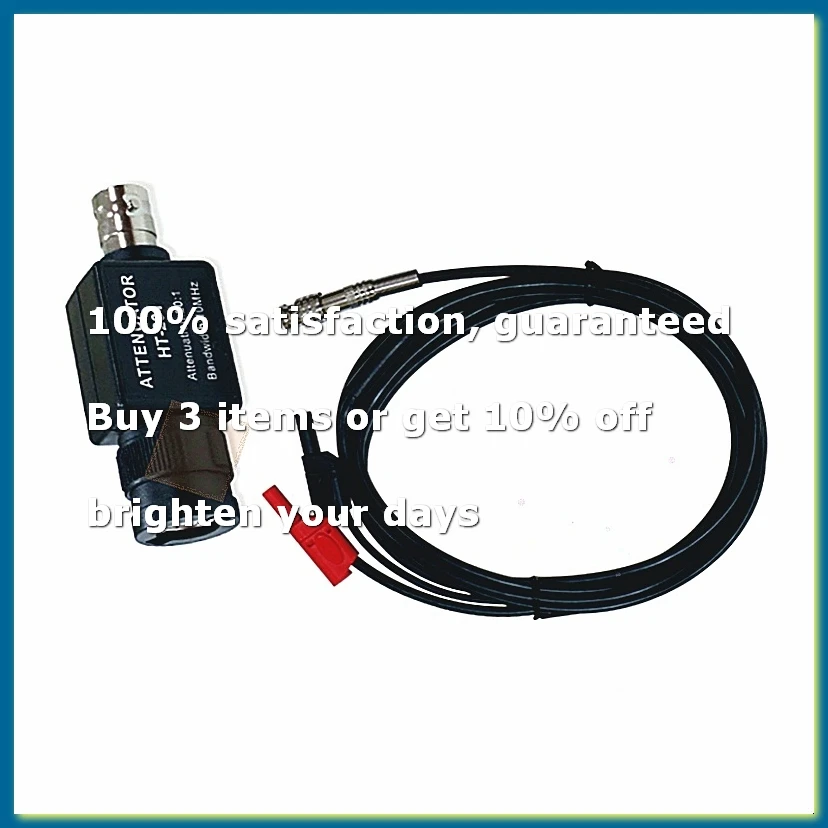 HT30A+ HT201 Oscilloscope Accessories Set BNC Connecter Auto Test Leads, Auto Ignition Probe and 10MHz 20:1 Attenuator