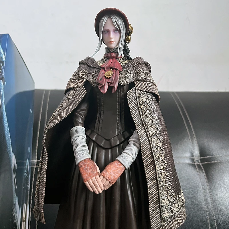 Anime Bloodborne Figure Figma 536 Lady Maria of the Astral Clocktower Action Figure 36CM With LED Model Doll Toys Birthday Gifts