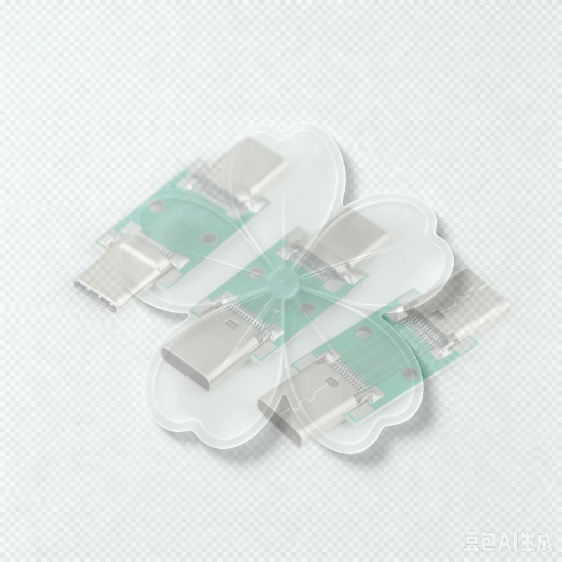 USB31 TypeC 24Pin Test Board Female to Male Multifunction Adapter with Current Sensing for PCB Debugging Tech Enthusiast