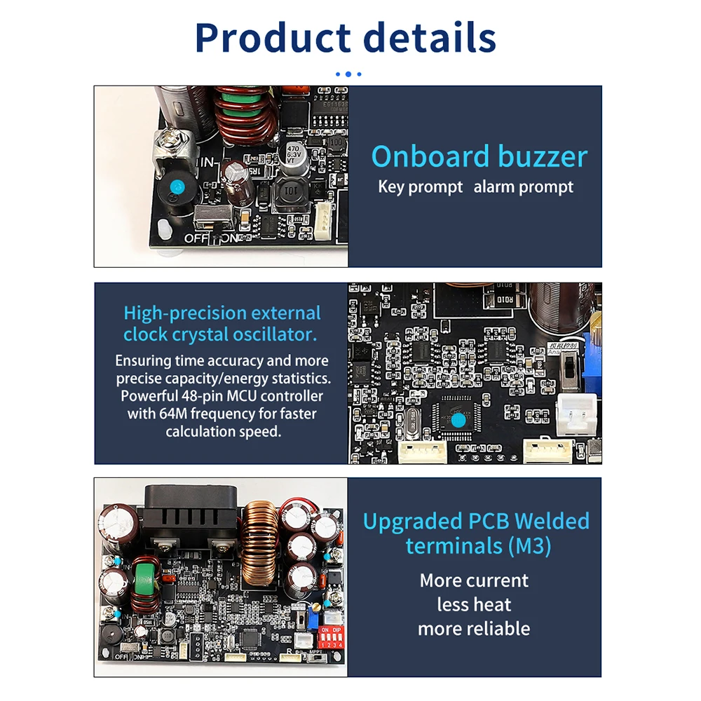 XY7025 CNC DC Adjustable Voltage Reduction Power Supply Stable Voltage Supply Constant Voltage and Current Module DC12-85V