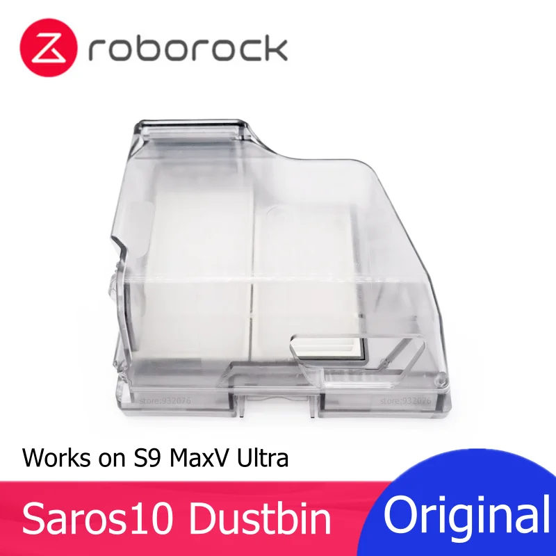 جديد الأصلي Roborock مزبلة ل Saros 10 / S9 MaxV الترا السيارات صندوق جمع الغبار جهاز آلي لتنظيف الأتربة قطع غيار الإكسسوارات