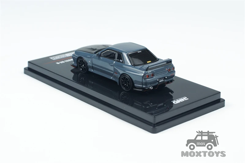 INNO 1:64 TOP SECRET R32 GT-R สเตลท์เกรย์รถโมเดลไดคาส