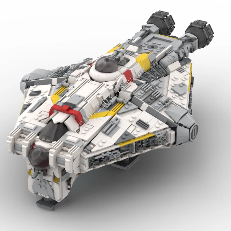 

2826PCS The Ghost Space War Military MOC SpaceShip Battle Model Building Blocks Architecture DIY Education Model Toys Gift