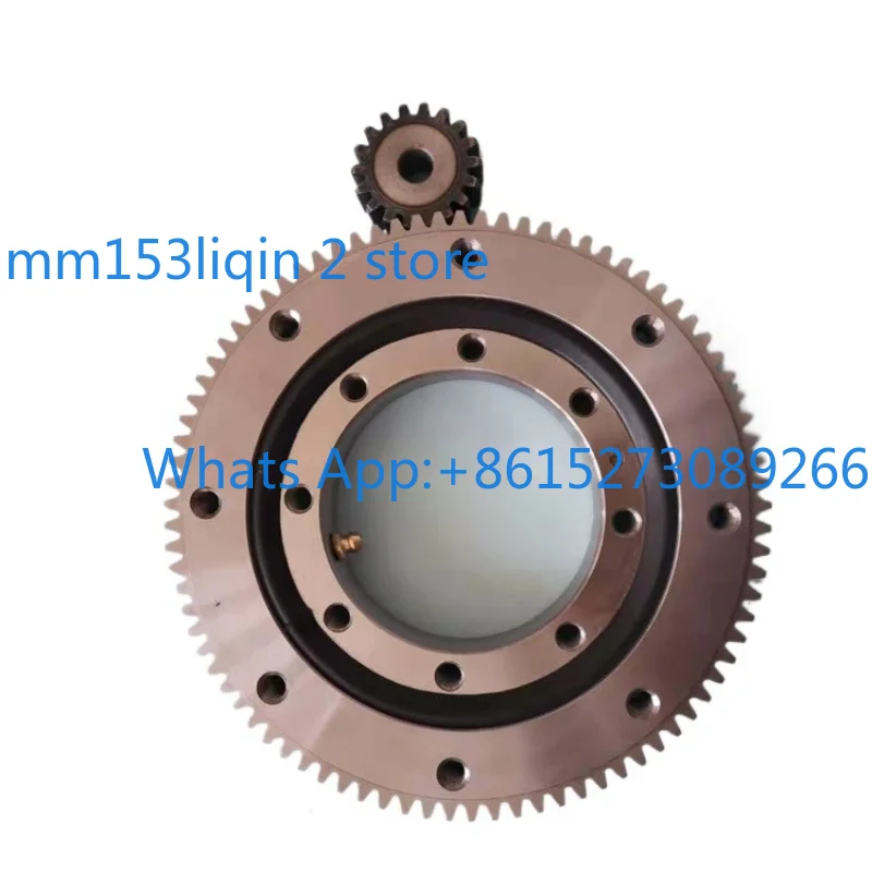 External tooth slewing bearing, small turntable rotating support