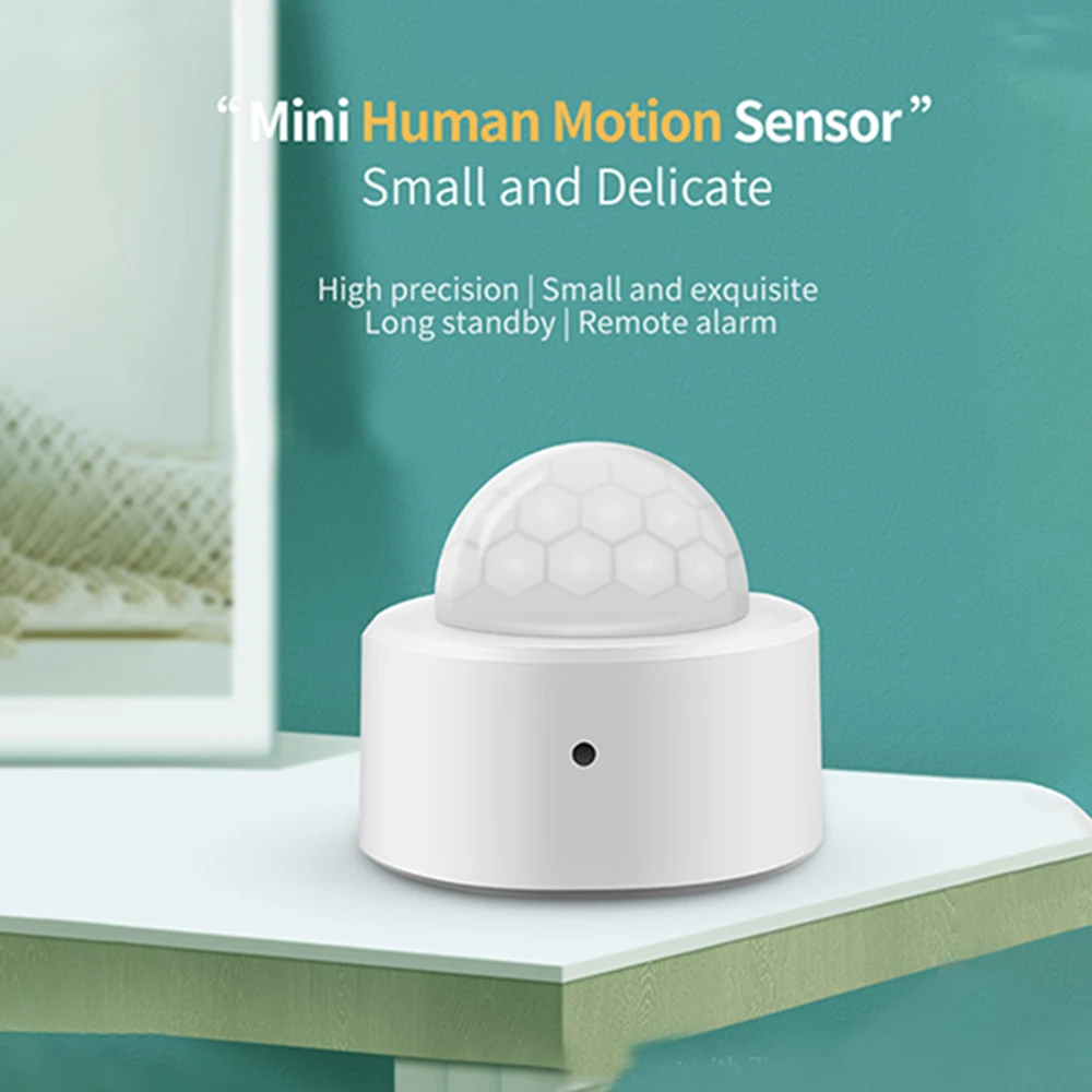 

Tuya 2 in 1 ZigBee PIR Motion Sensor Smart Home Human Body Infrared Detector Security Smart Life Work for Alexa Google Home