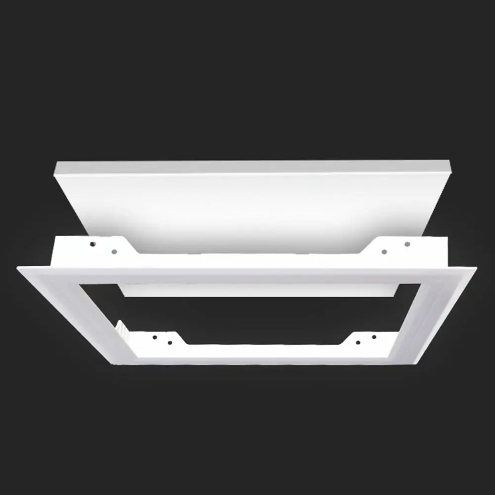 Box Door Lock White Access Panel Door Plastic Removable Inspection Hole ABS Access Hatch Cover Doors Wall Ceiling