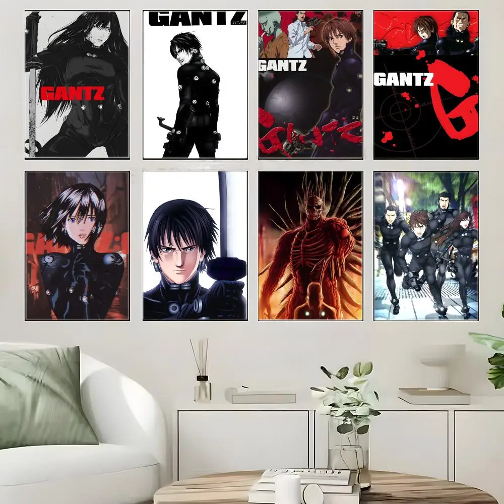 Anime Cyberpunk G-GANTZ Poster Crease Free Waterproof Durable All Space Wall Decor