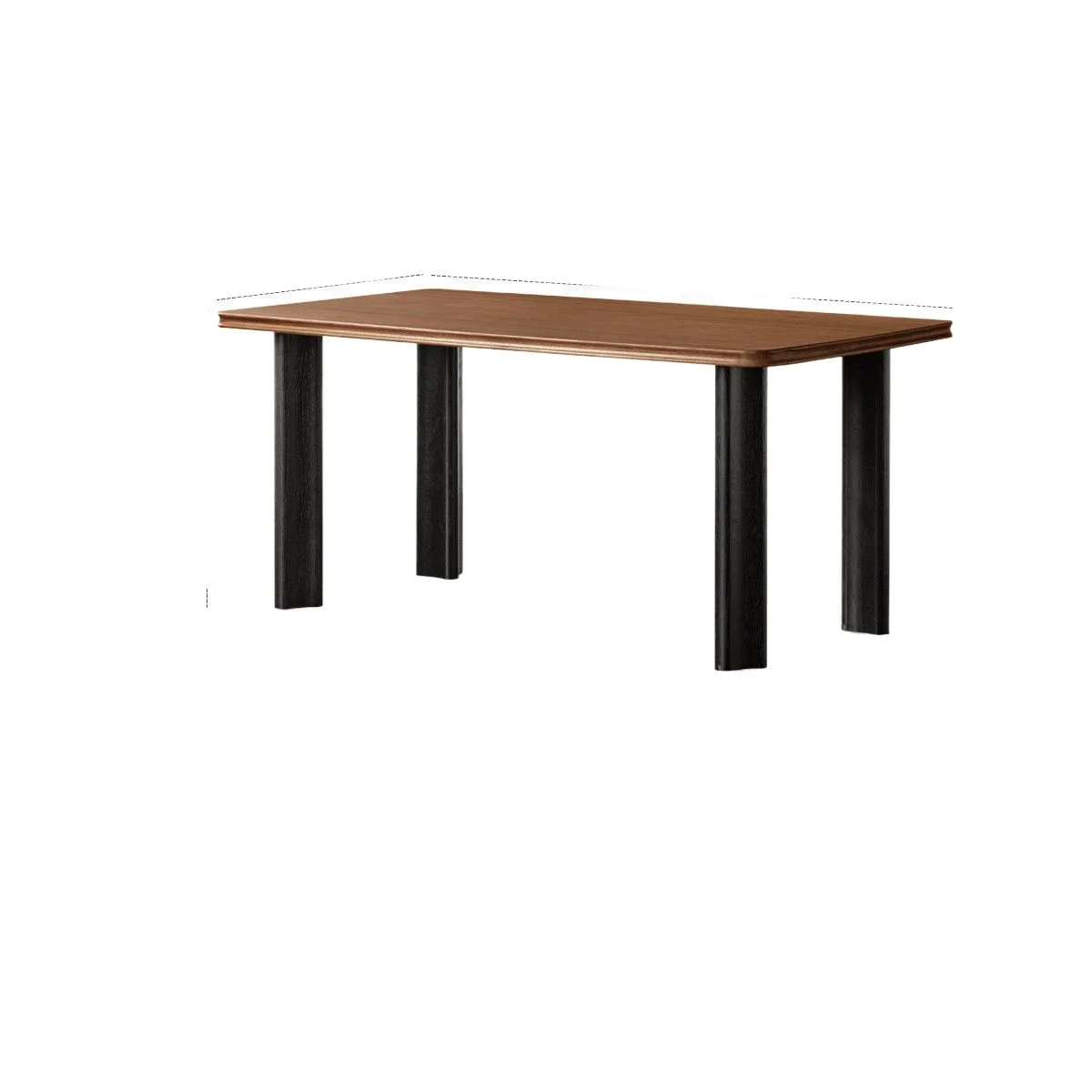 LMM solid wood dining room vintage-style large panel table for home long workbench