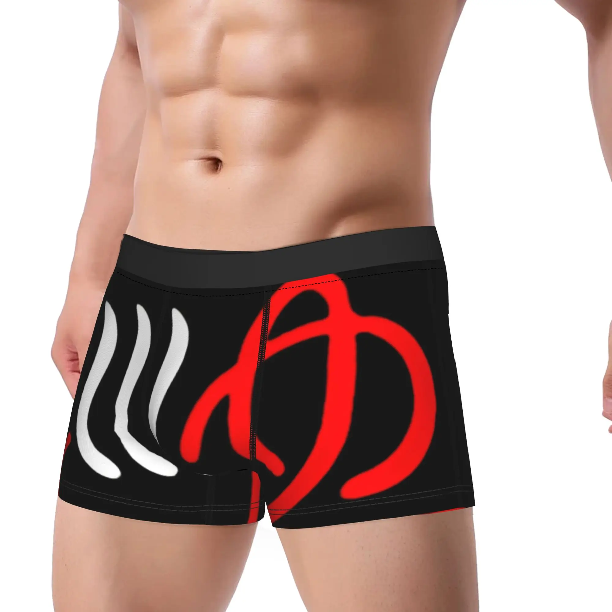 Kamen Rider Revice   Happy Spa Logo Underpants Homme Panties Men's Underwear Print Shorts Boxer Briefs
