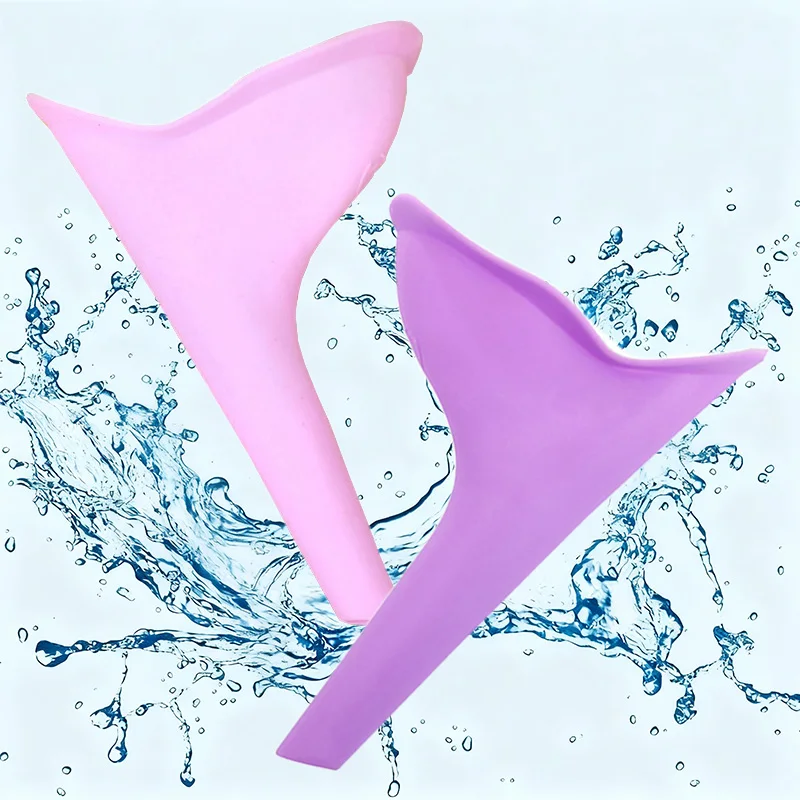 1 قطعة سيليكون النساء مبولة السفر في الهواء الطلق التخييم المحمولة الإناث لينة جهاز التبول الوقوف وتبول المرحاض الطوارئ TMZ #1