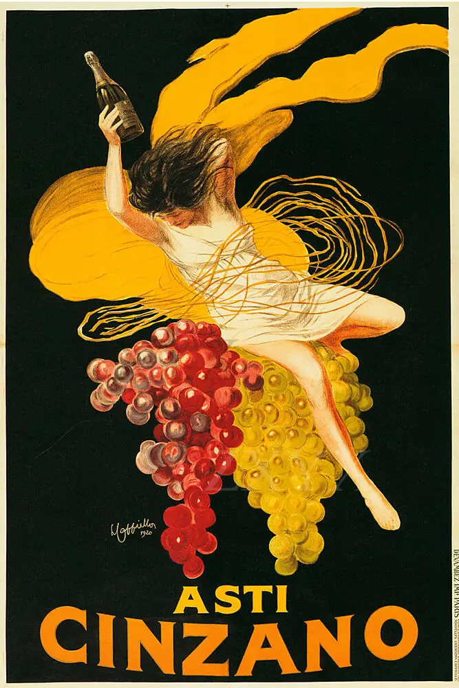 

Винтажный художественный Рисунок Asti cinзано Leonetto Cappiello