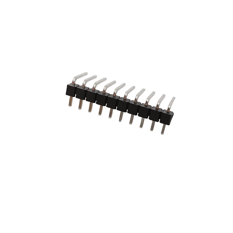 Rechtwinkliger Abstand 2,54mm einreihiger Stift leisten stecker 2/3/4/5/6/7/8/10/12/Pin PCB Board Pin header für Arduino