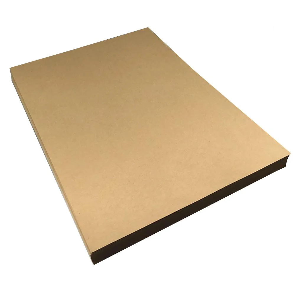 

50 Sheets 21x29cm A4 Blank Kraft Paper Retro Writing Paper Vintage Letter Paper Stationery (Weight 120g)